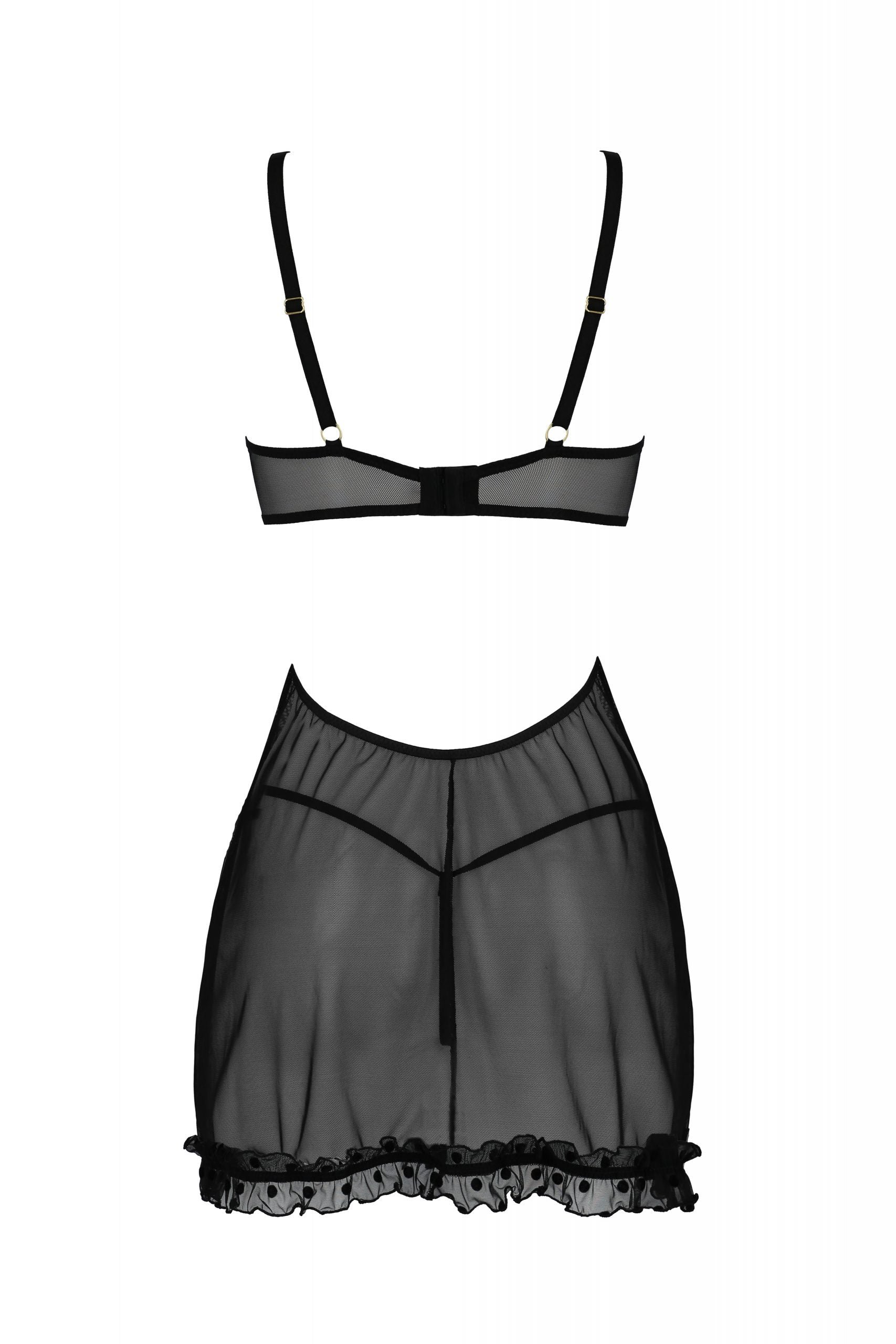 Sexy Open Cup Sheer Chemise Passion Marina-2