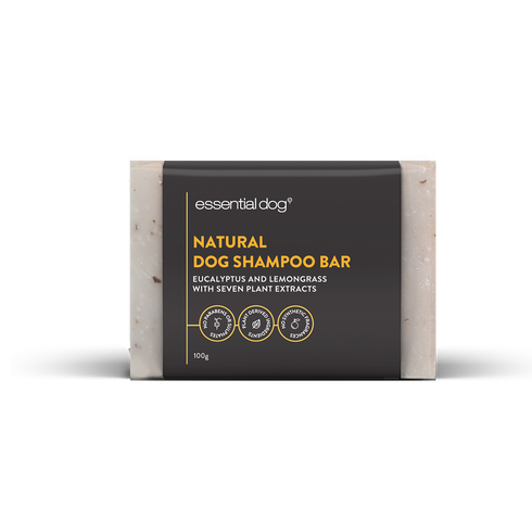 Solid Dog Shampoo Bar: Neem Seed, Lemongrass and Eucalyptus
