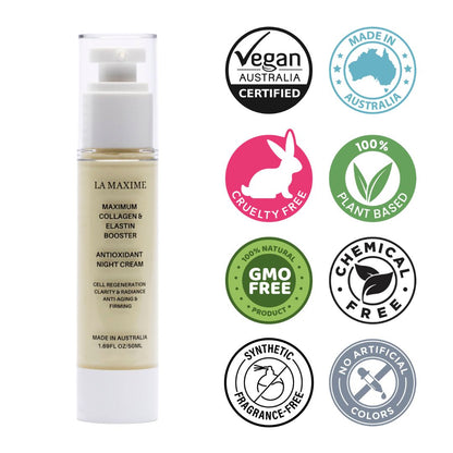 Maximum Collagen & Elastin Booster Antioxidant Night Cream