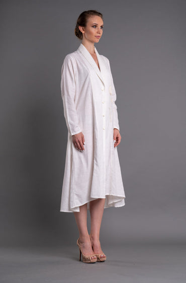 Rebecca Linen Coat