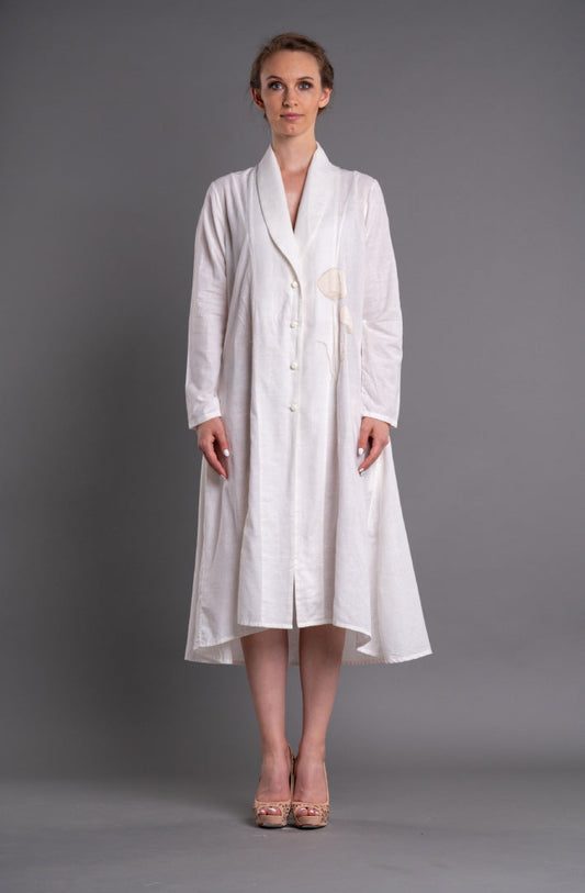 Rebecca Linen Coat