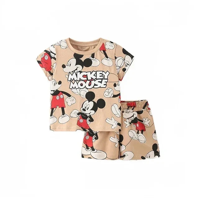 2pcs set Shirt and Pants for Children multivariant-6