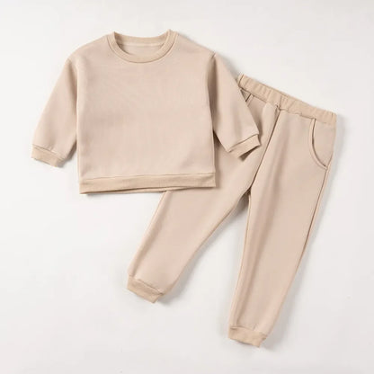 Pants and Sweatshirt Set in Cotton Multivariant-2
