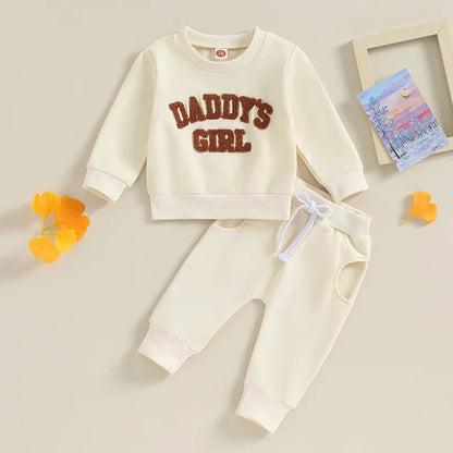 Pants and Sweatshirt Set "Daddy's Girl" Multivariant-3
