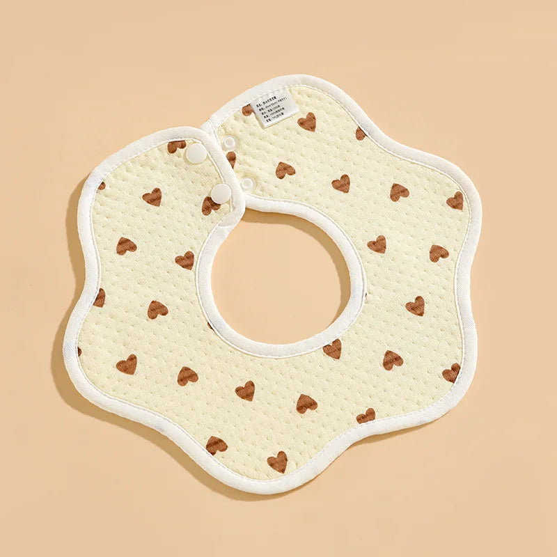 Cotton Waterproof Bib for newborns, multivariant-13