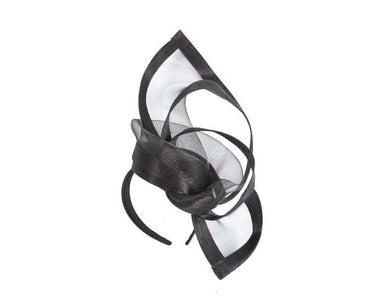 Black edgy racing fascinator by Fillies Collection