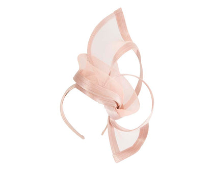 Blush edgy racing fascinator by Fillies Collection