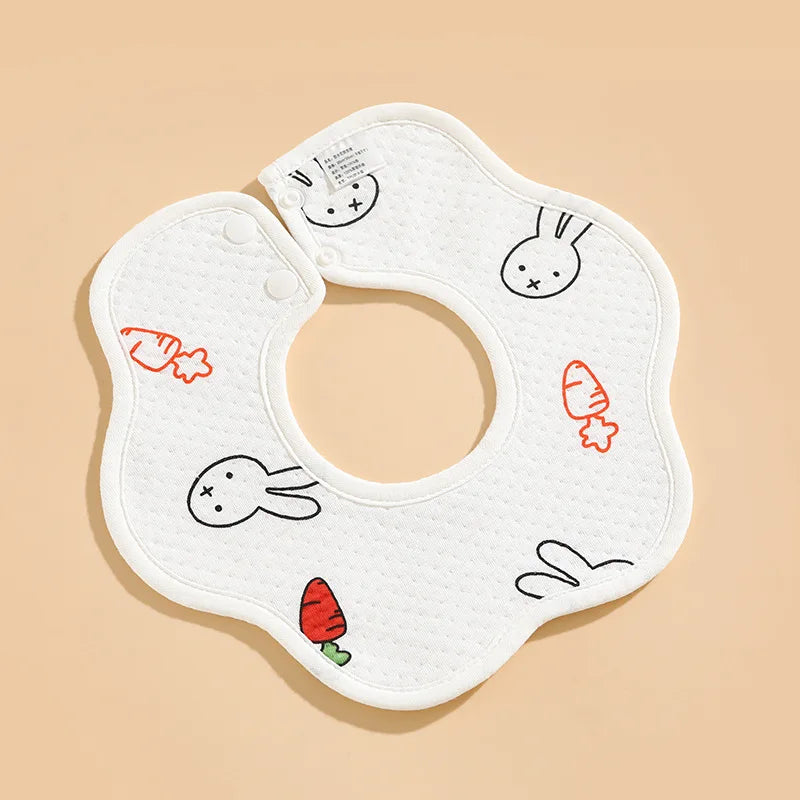 Cotton Waterproof Bib for newborns, multivariant-8
