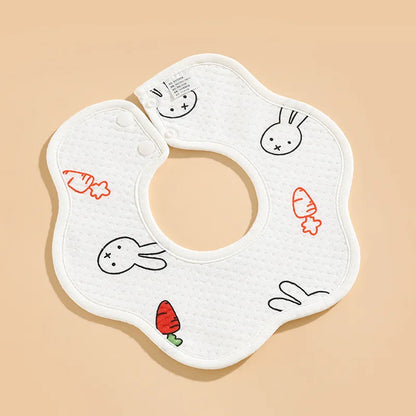 Cotton Waterproof Bib for newborns, multivariant-8