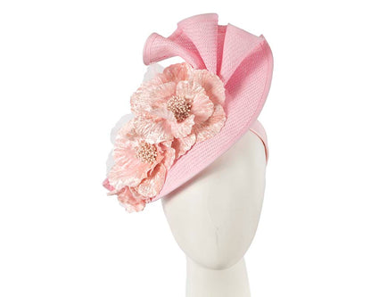 Pink Melbourne Cup races fascinator by Fillies Collection-0