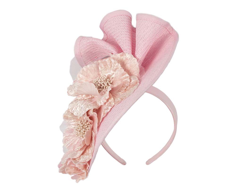 Pink Melbourne Cup races fascinator by Fillies Collection-1