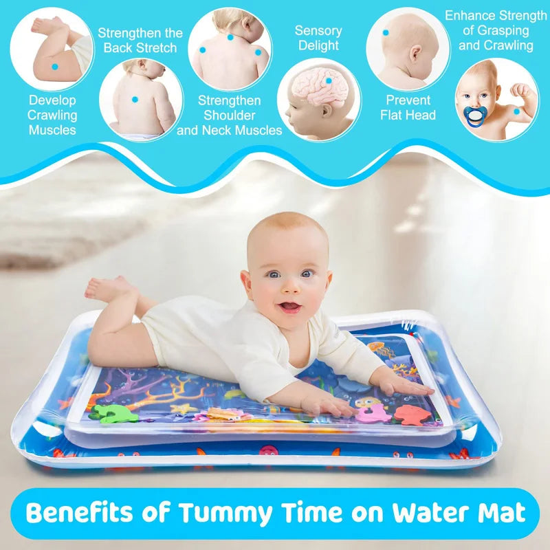 Inflatable play mat with water for children multivariant-2