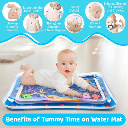 Inflatable play mat with water for children multivariant-2