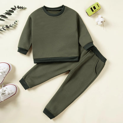 Pants and Sweatshirt Set in Cotton Multivariant-10