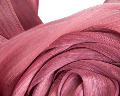 Twisted dusty pink designers fascinator by Fillies Collection-2