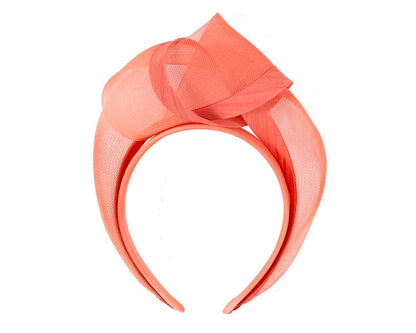 Coral fashion headband turban by Fillies Collection