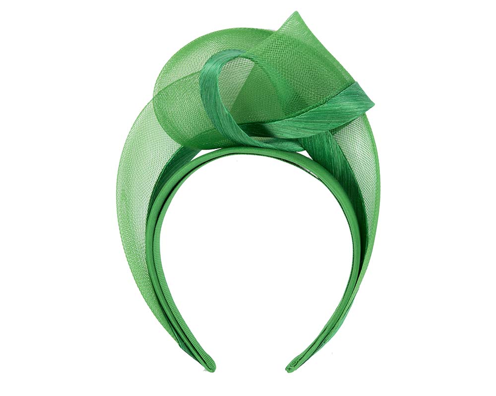 Green fashion headband turban by Fillies Collection