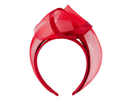 Red fashion headband turban by Fillies Collection-3