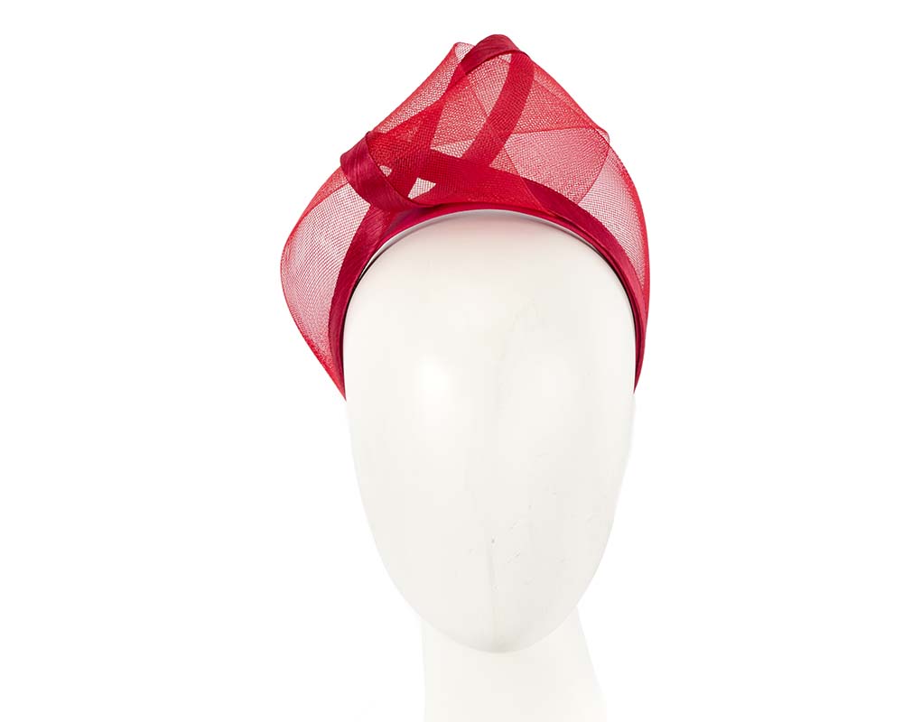 Red fashion headband turban by Fillies Collection-0