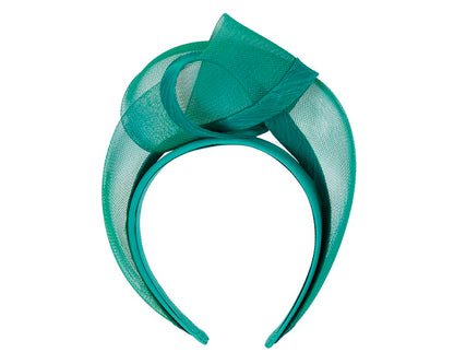 Teal fashion headband turban by Fillies Collection-3