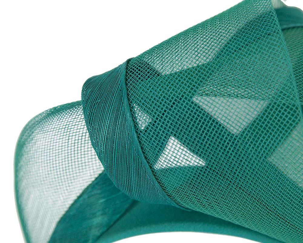 Teal fashion headband turban by Fillies Collection-2