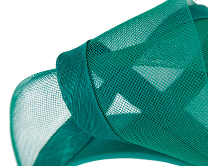 Teal fashion headband turban by Fillies Collection-2