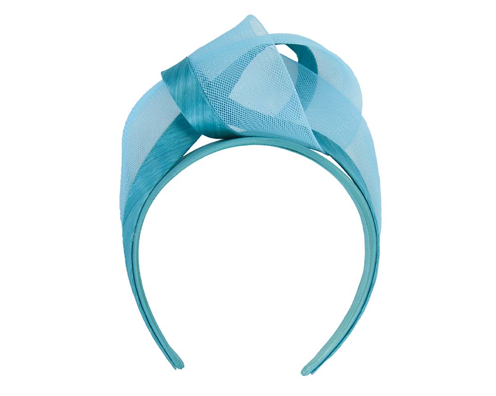 Turquoise fashion headband turban by Fillies Collection