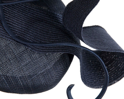 Navy designers racing fascinator by Fillies Collection S233