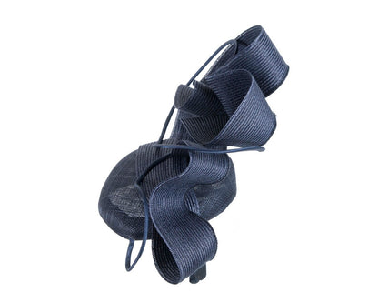 Navy designers racing fascinator by Fillies Collection S233