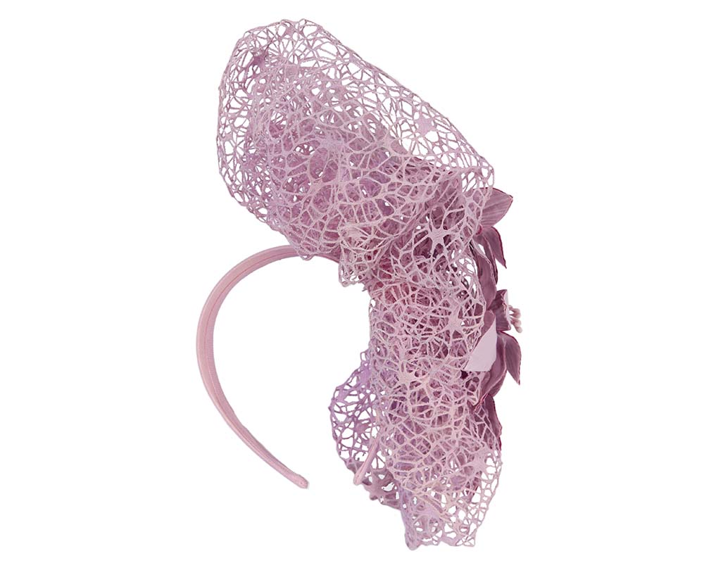 Staggering lilac racing fascinator by Fillies Collection