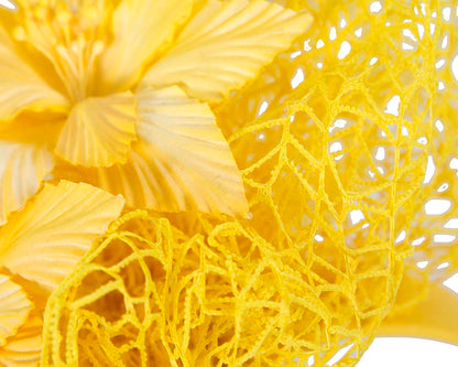 Staggering yellow racing fascinator by Fillies Collection