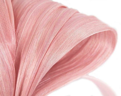 Exclusive blush silk abaca bow by Fillies Collection