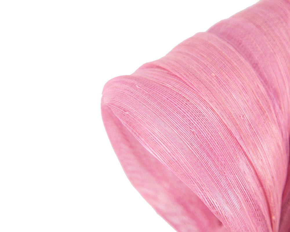 Exclusive dusty pink silk abaca bow by Fillies Collection