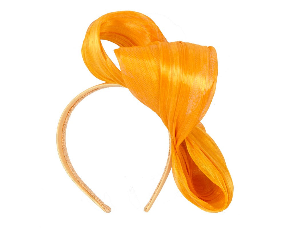 Exclusive yellow gold silk abaca bow by Fillies Collection-3