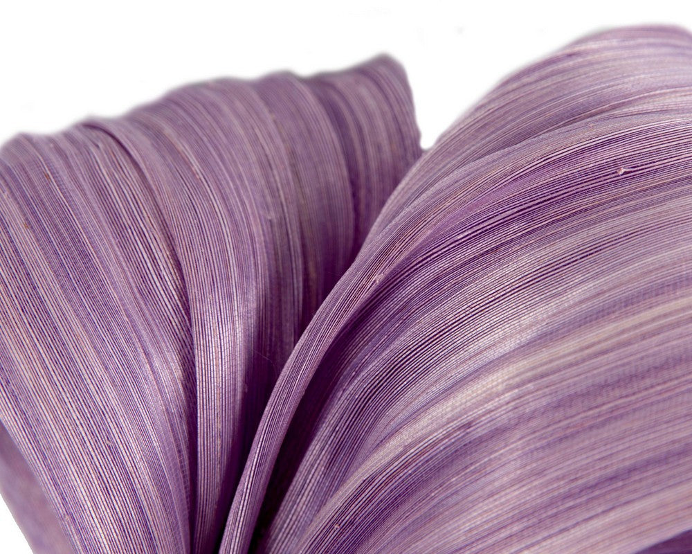 Exclusive lilac silk abaca bow by Fillies Collection-2