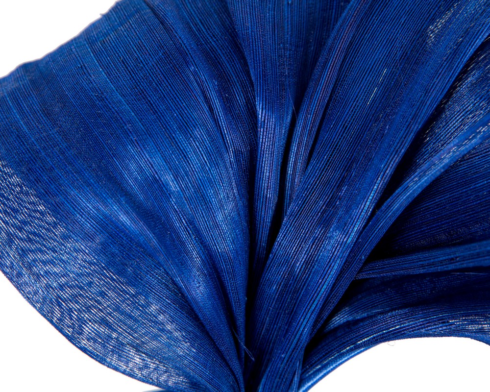 Exclusive royal blue silk abaca bow by Fillies Collection
