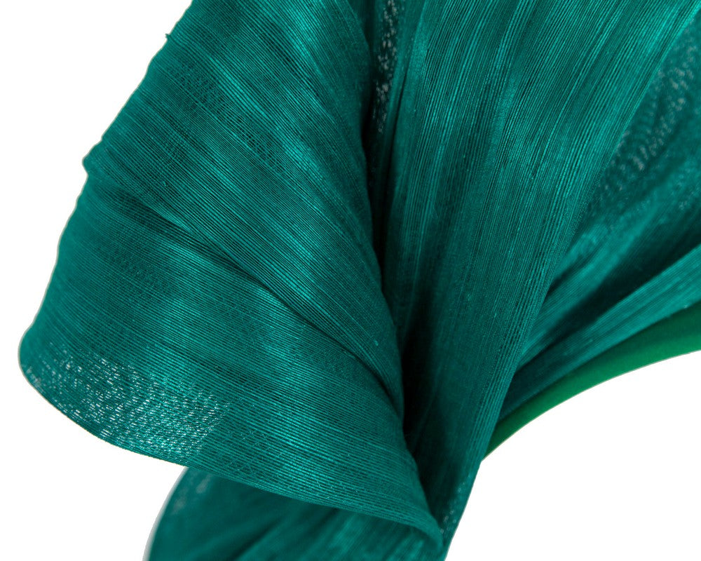 Exclusive teal silk abaca bow by Fillies Collection