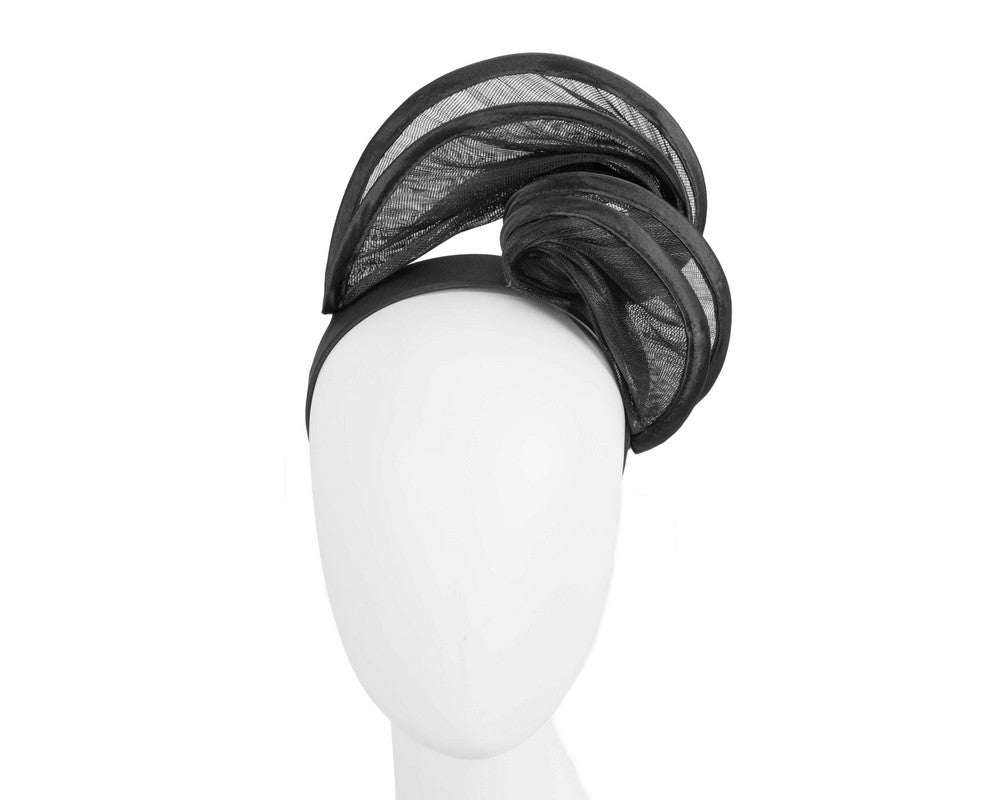 Black headband racing fascinator by Fillies Collection