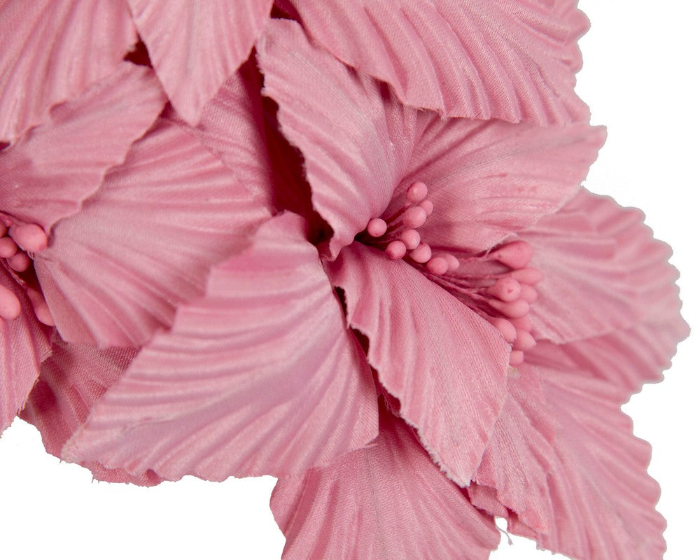 Dusty pink sculptured flower headband fascinator by Fillies Collection