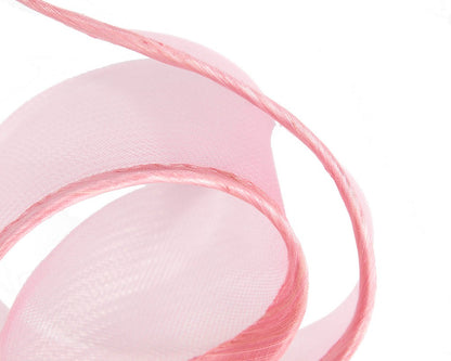 Sculptured dusty pink racing fascinator by Fillies Collection-2