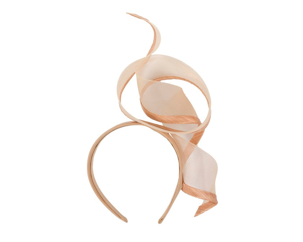 Sculptured nude racing fascinator by Fillies Collection-3