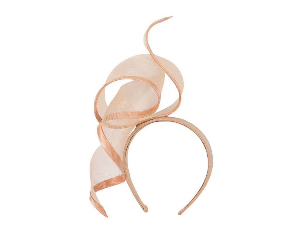 Sculptured nude racing fascinator by Fillies Collection-1