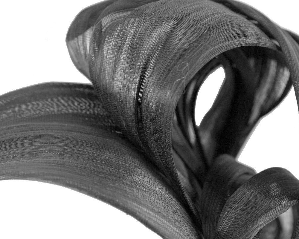 Black retro headband by Fillies Collection