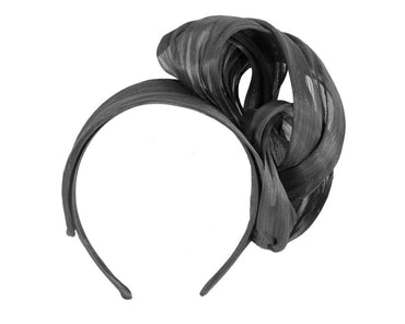 Black retro headband by Fillies Collection