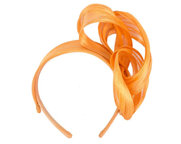 Orange retro headband by Fillies Collection