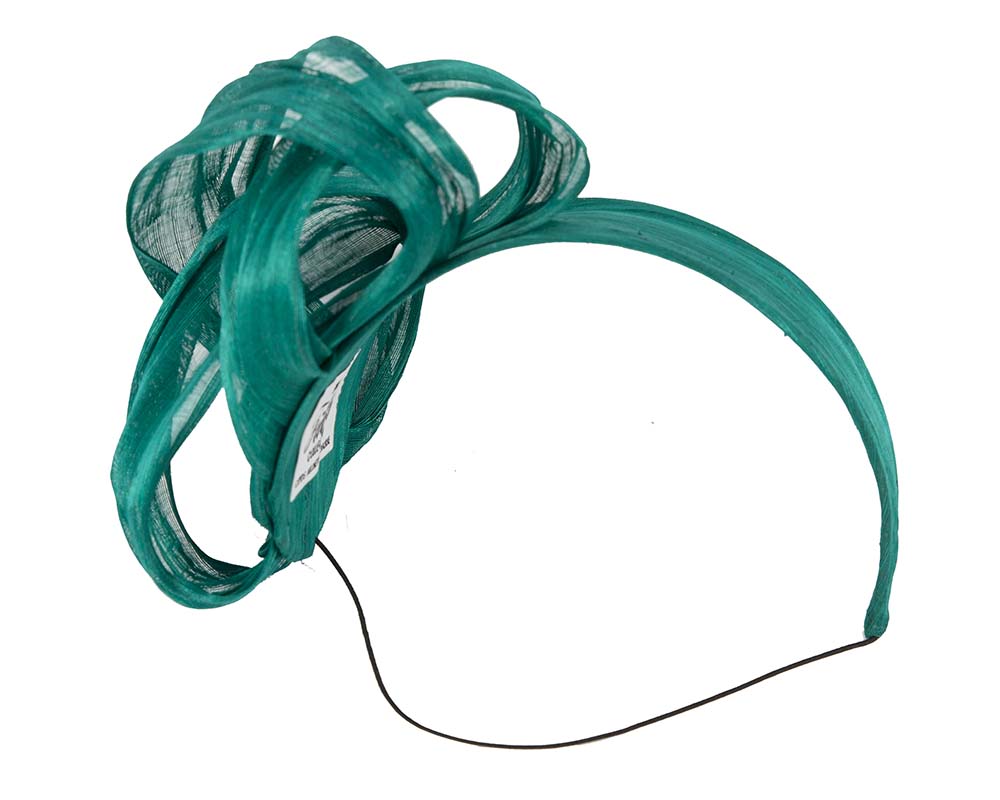 Teal retro headband by Fillies Collection