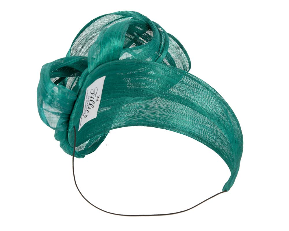 Teal retro headband by Fillies Collection