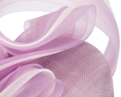 Lilac racing fascinator by Fillies Collection-4