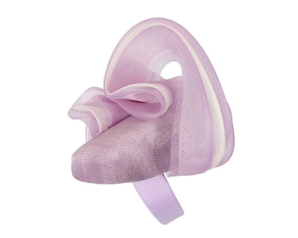Lilac racing fascinator by Fillies Collection-2