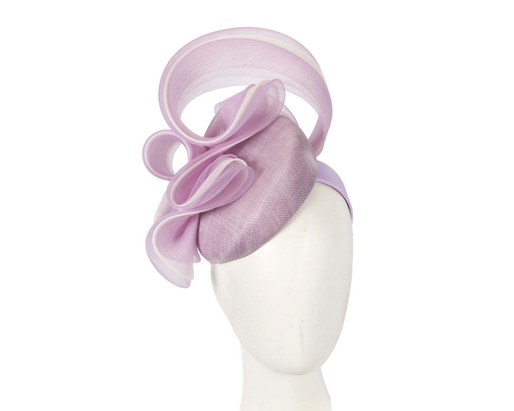 Lilac racing fascinator by Fillies Collection-0
